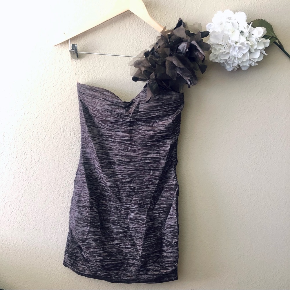One Shoulder Cocktail Dress